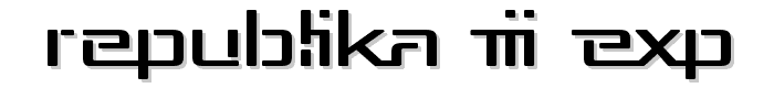 Republika III Exp font